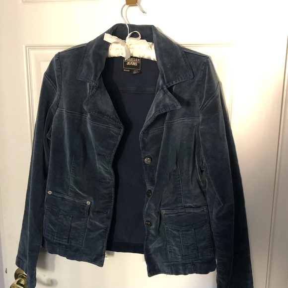 Guess Jeans Corduroy Blazer - Picture 1 of 5